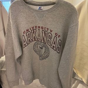 university of Arkansas crewneck